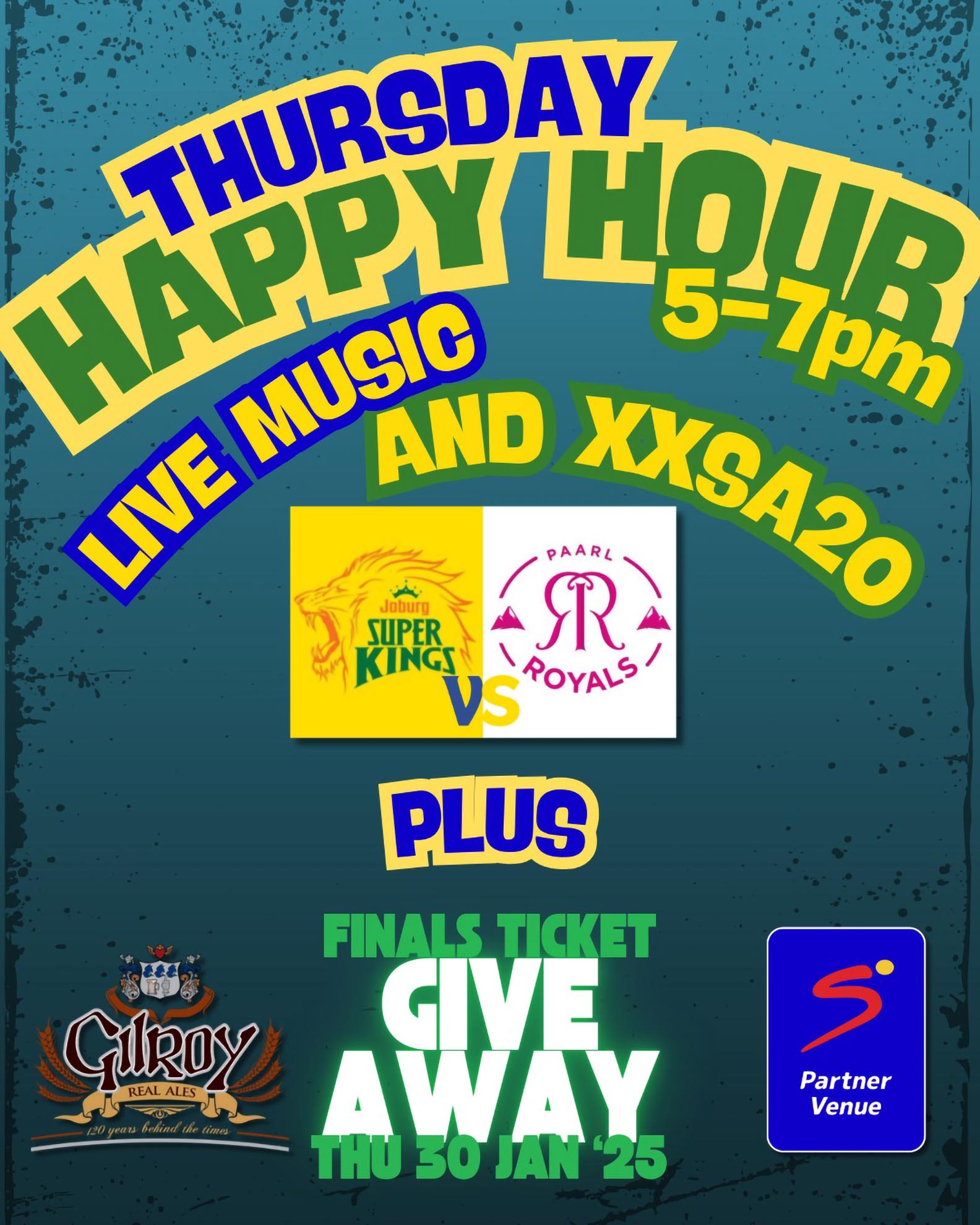 gilroys happy hour